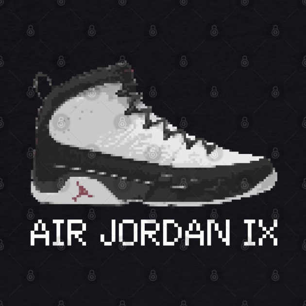 AJ IX - Pixelated art by Buff Geeks Art